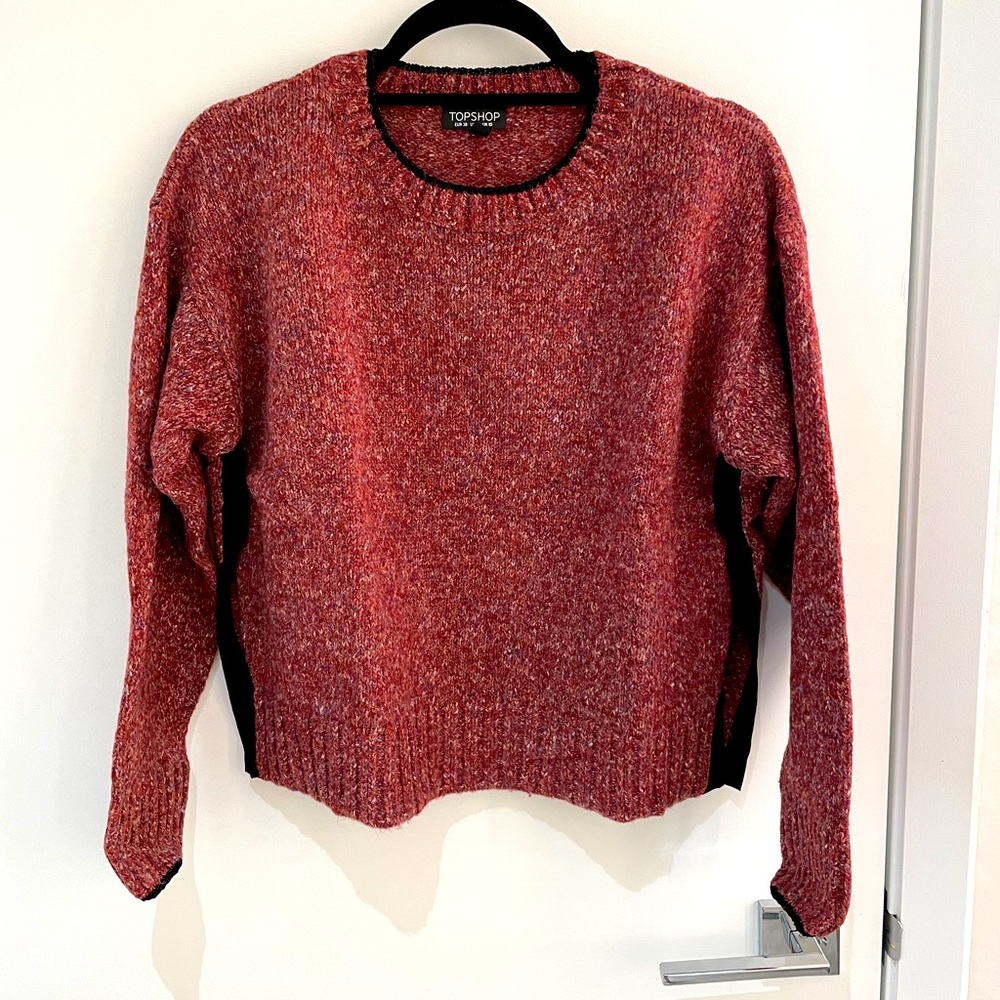Topshop Tweed Sweater